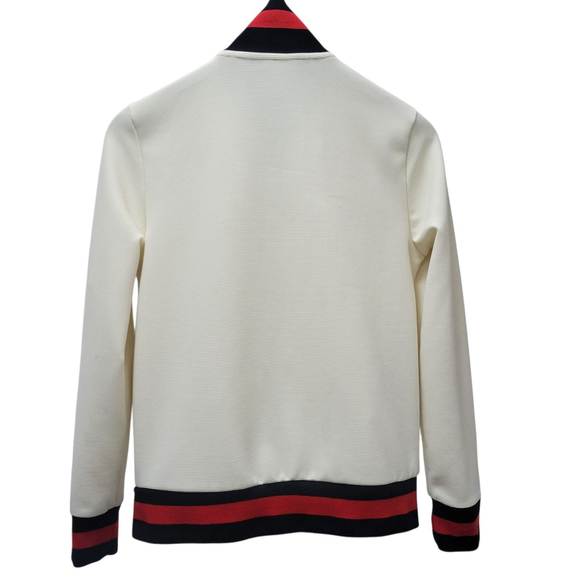 dip Women's Full-Zip Long-Sleeves Beige Color Jacket Polyester Spandex Blend XS - Picture 2 of 8